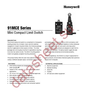 91MCE16-P1 datasheet  